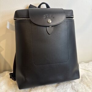 Longchamp Le Pliage 1699 HYQ City Backpack Black Coated Canvas